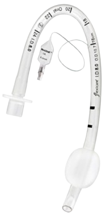 Трубка ендотрахеальна VentiSeal з манжетою, оральна вигнута південно р.5,5